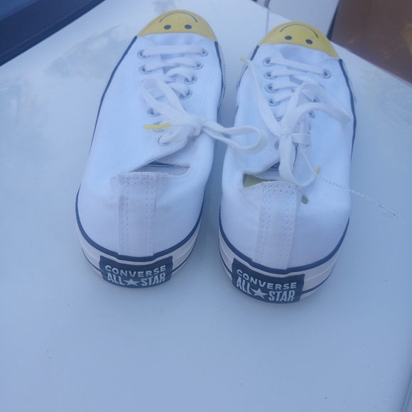 Converse Chuck Taylor all star smiley face  size 11 - Picture 4 of 4
